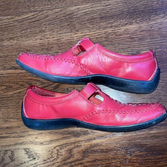 Dr Scholl’s Advanced Comfort leather flat slip ons - Picture 6 of 11